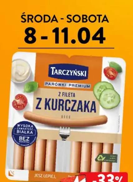 Parówki z fileta z kurczaka