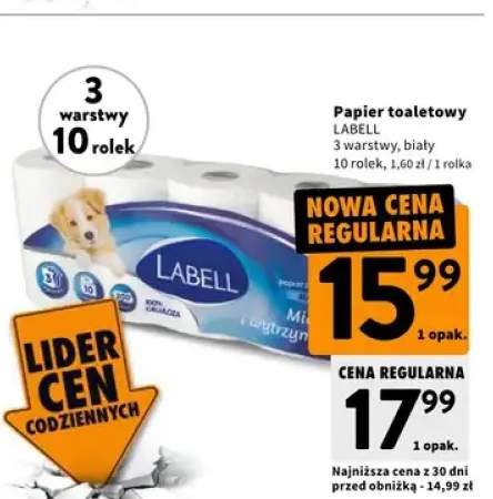 Papier toaletowy biały