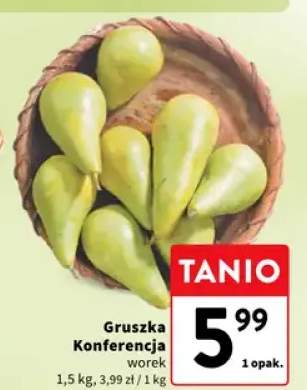 Gruszka konferencja worek