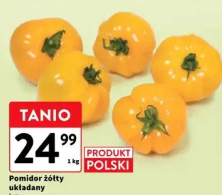 Pomidor żółty układany luz