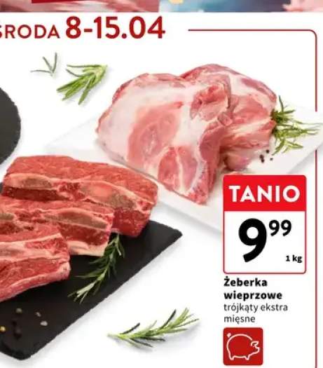 Żeberka wieprzowe trójkąty ekstra mięsne