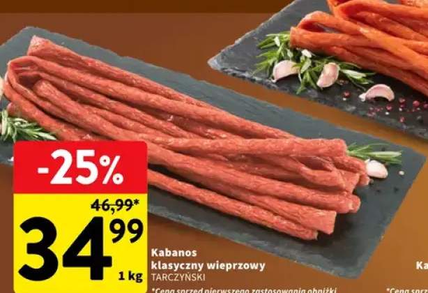 Kabanos klasyczny wieprzowy
