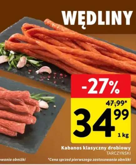 Kabanos klasyczny drobiowy