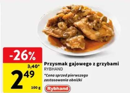 Przysmak gajowego z grzybami