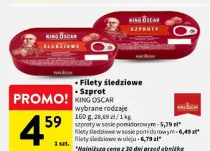 Filety śledziowe, Szprot
