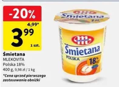Śmietana Polska 18%