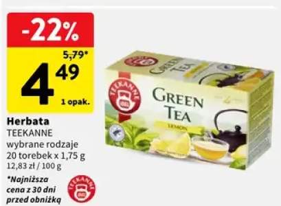 Herbata wybrane rodzaje