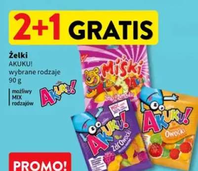 Żelki wybrane rodzaje