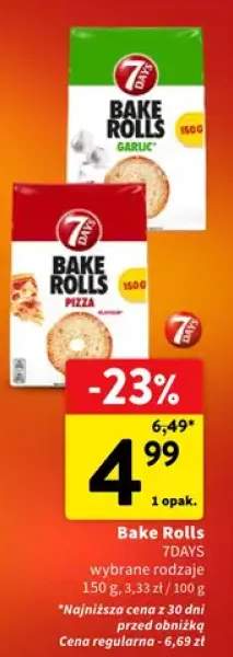 Bake Rolls wybrane rodzaje