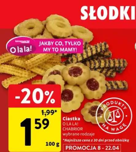 Ciastka wybrane rodzaje