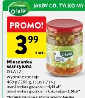 Mieszanka warzywna marchewka z groszkiem i kukurydzą