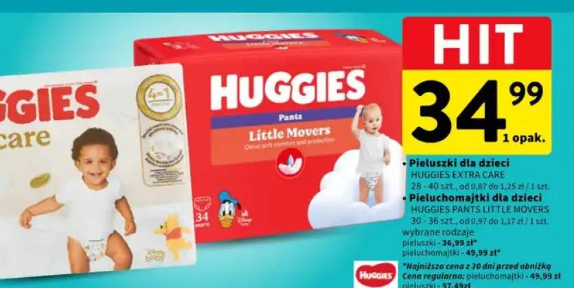 Pieluchomajtki dla dzieci