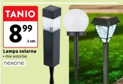 Lampa solarna mix wzorów