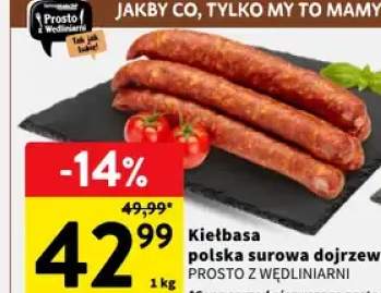 Kiełbasa polska surowa dojrzewająca