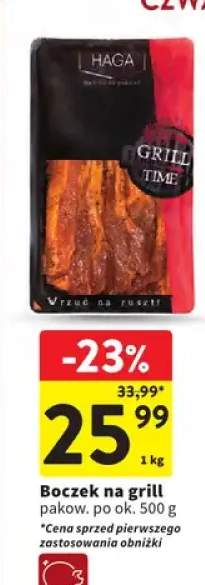 Boczek na grill pakow. po ok. 500g