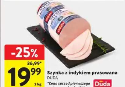 Szynka z indykiem prasowana