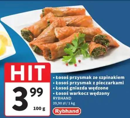 Łosoś gniazda wędzone