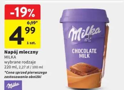 Napój mleczny Milka wybrane rodzaje