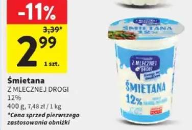 Śmietana z mlecznej drogi 12%
