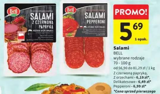 Salami Bell wybrane rodzaje