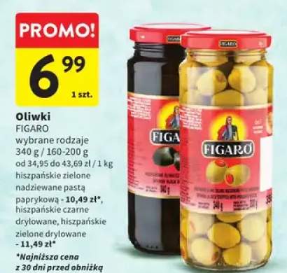 Oliwki hiszpańskie zielone drylowane