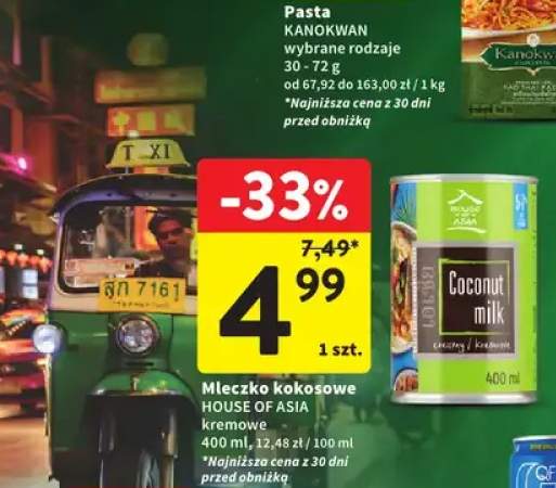 Mleczko kokosowe kremowe