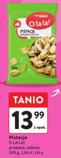 Pistacje prażone, solone