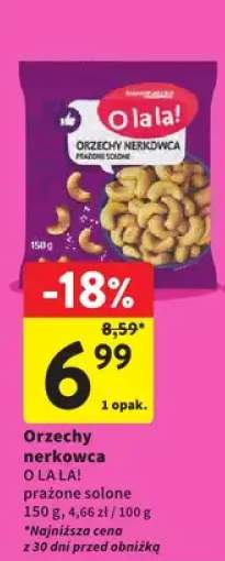 Orzechy nerkowca prażone solone