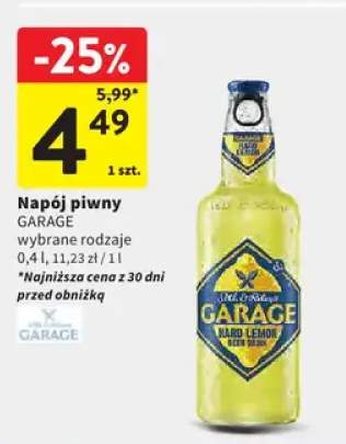 Napój piwny wybrane rodzaje