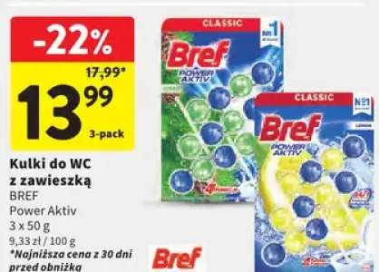 Kulki do WC z zawieszką Power Aktiv