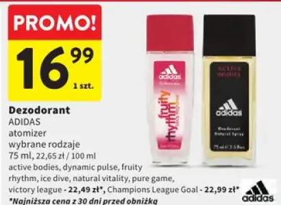 Dezodorant atomizer wybrane rodzaje