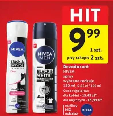 Dezodorant spray wybrane rodzaje