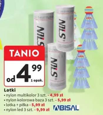 Lotki nylon kolorowa baza 3 szt.