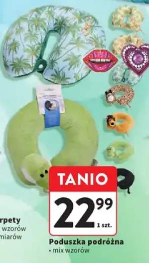 Poduszka podróżna mix wzorów