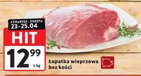 Łopatka wieprzowa bez kości