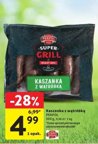 Kaszanka z wątróbką pekpol