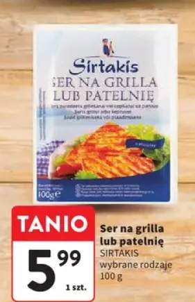 Ser na grilla lub patelnię Sirtakis