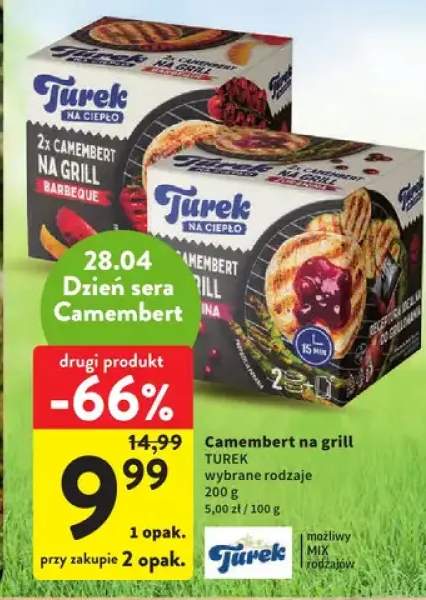 Camembert na grill Turek