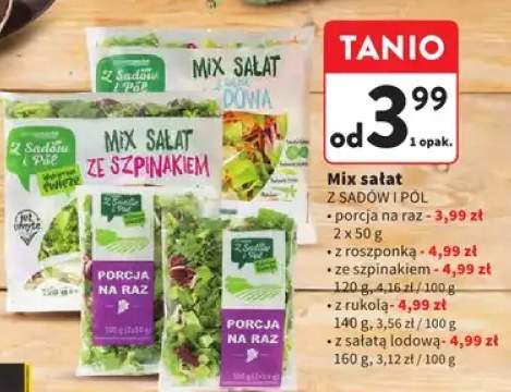Mix sałat z sadów i pól