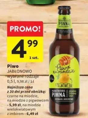Piwo jabłonowo wybrane rodzaje