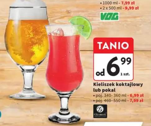 Kieliszek koktajlowy 340-360ml