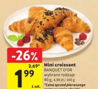 Mini croissant wybrane rodzaje