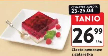 Ciasto owocowe z galaretką