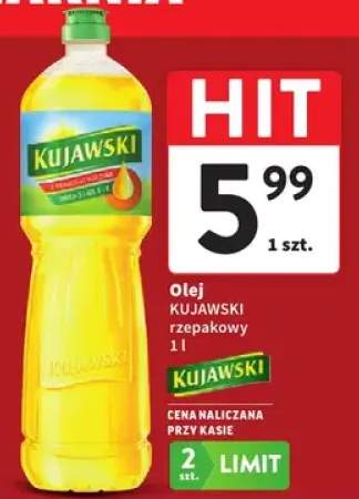 Olej Kujawski rzepakowy 1l