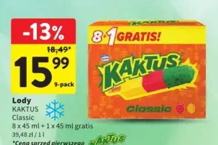 Lody Kaktus Classic 8x45ml