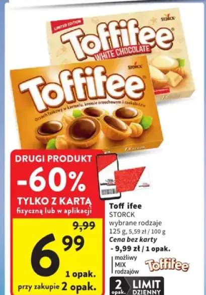 Czekolada Toffifee wybrane rodzaje 125g