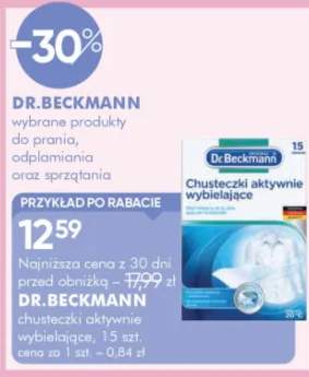 chusteczki wybielające