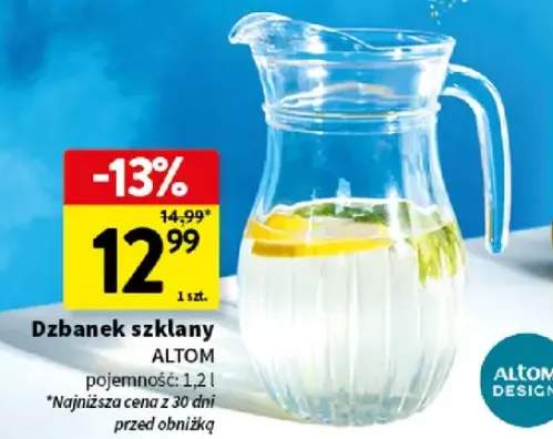 Dzbanek szklany 1szt.