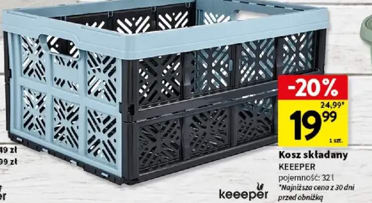 Kosz składany pojemność 32l