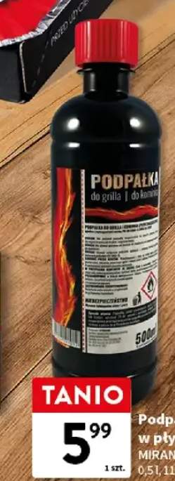 Podpałka w płynie Mirand 0,5l